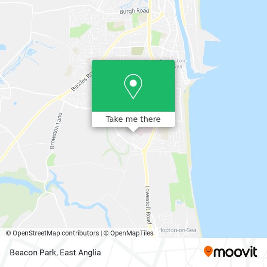 Beacon Park map
