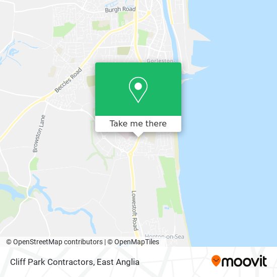 Cliff Park Contractors map