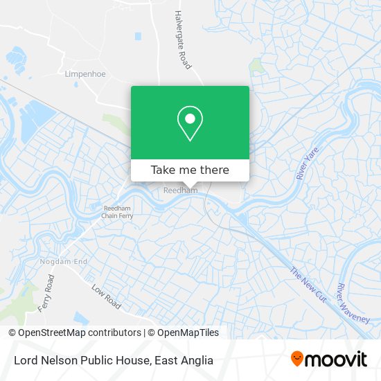 Lord Nelson Public House map