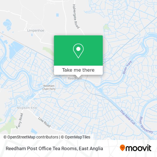 Reedham Post Office Tea Rooms map