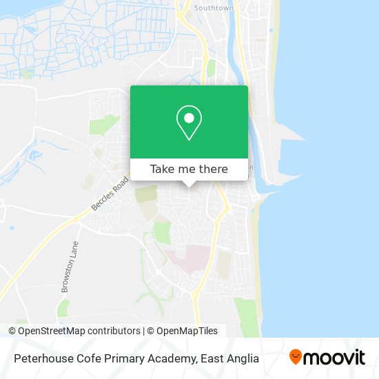 Peterhouse Cofe Primary Academy map