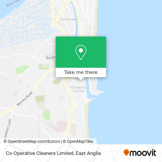 Co-Operative Cleaners Limited map