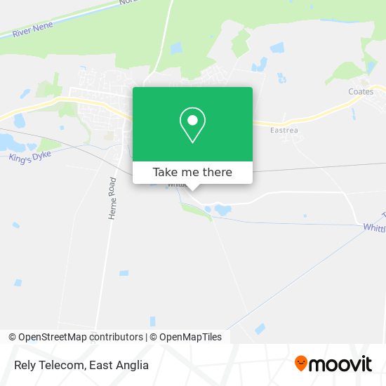 Rely Telecom map