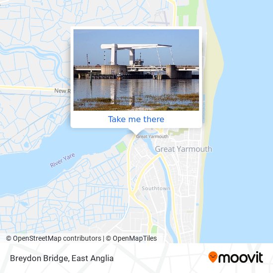 Breydon Bridge map