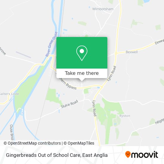 Gingerbreads Out of School Care map