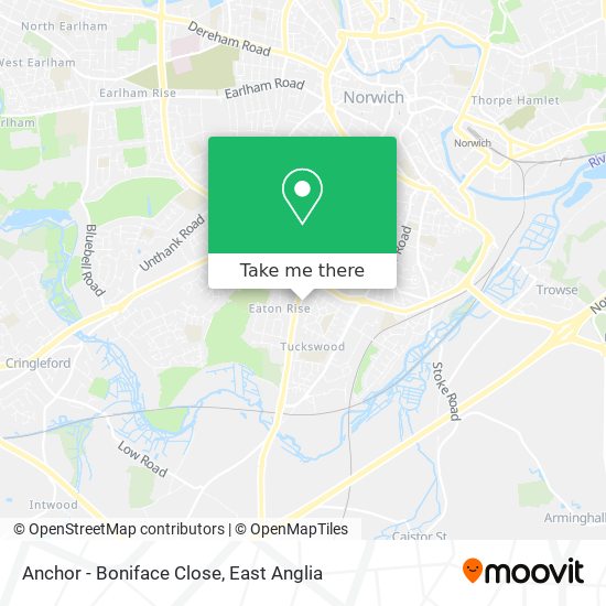 Anchor - Boniface Close map