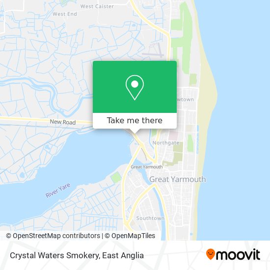 Crystal Waters Smokery map