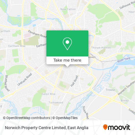 Norwich Property Centre Limited map