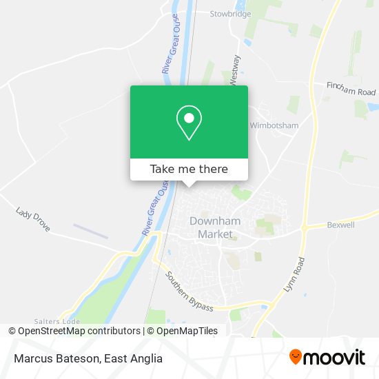 Marcus Bateson map