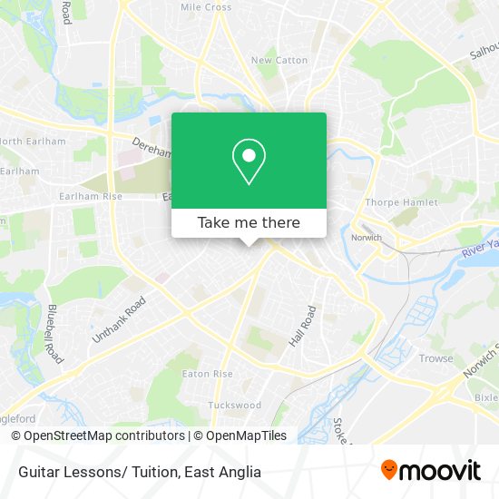 Guitar Lessons/ Tuition map