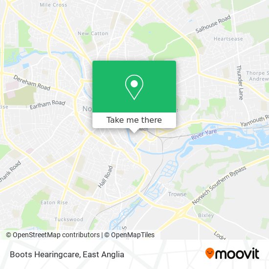 Boots Hearingcare map