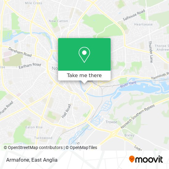 Armafone map