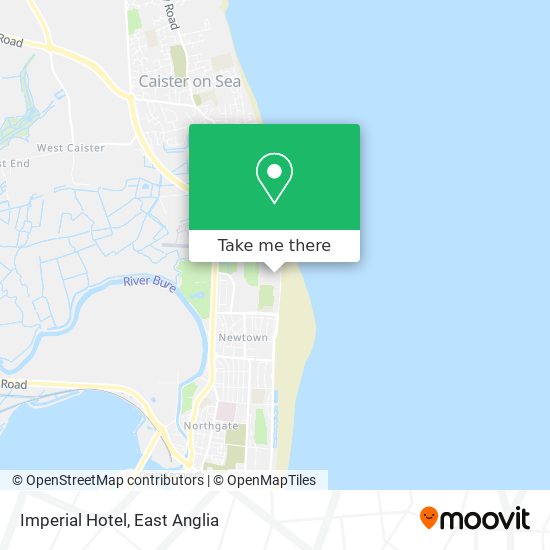 Imperial Hotel map