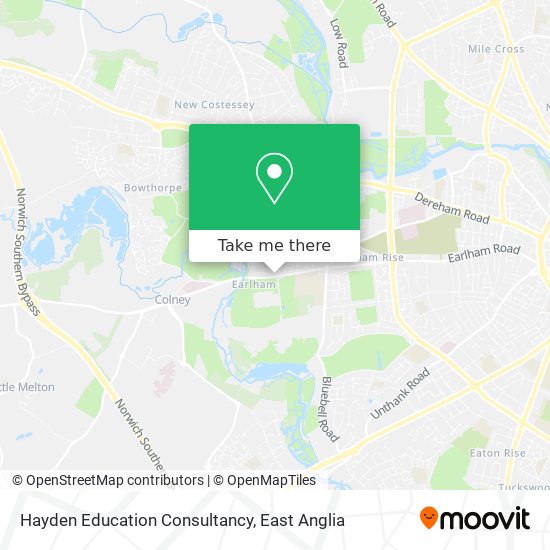 Hayden Education Consultancy map