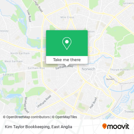 Kim Taylor Bookkeeping map