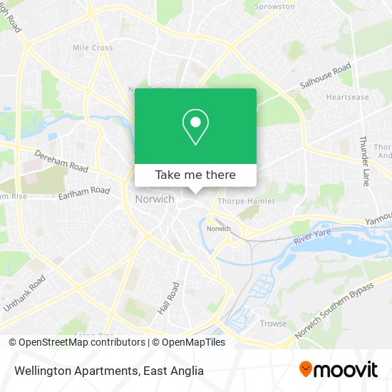 Wellington Apartments map