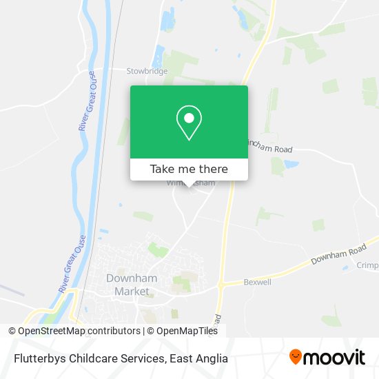 Flutterbys Childcare Services map