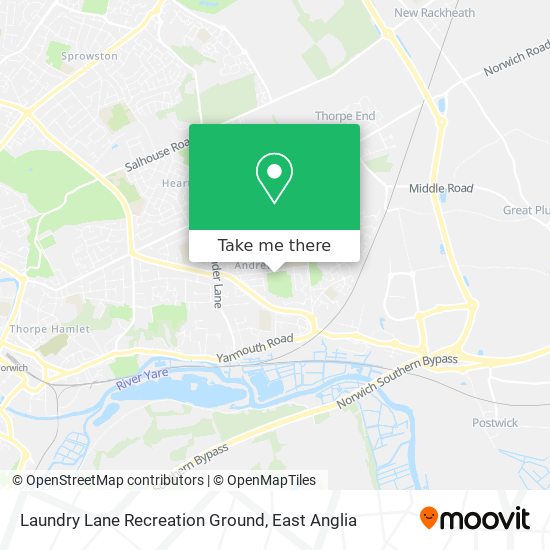 Laundry Lane Recreation Ground map