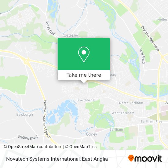 Novatech Systems International map