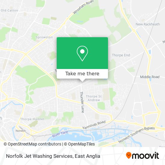 Norfolk Jet Washing Services map