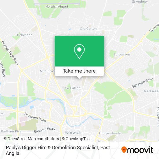 Pauly's Digger Hire & Demolition Specialist map