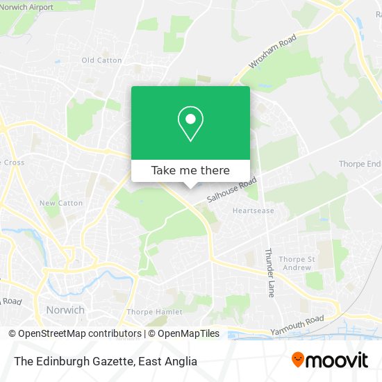 The Edinburgh Gazette map