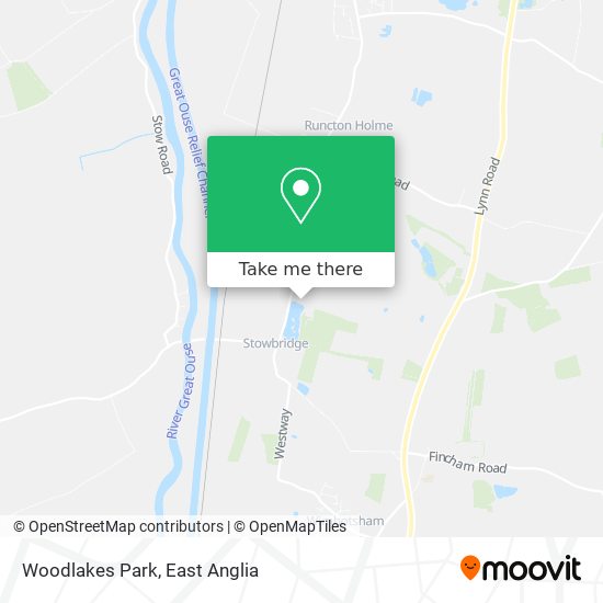 Woodlakes Park map