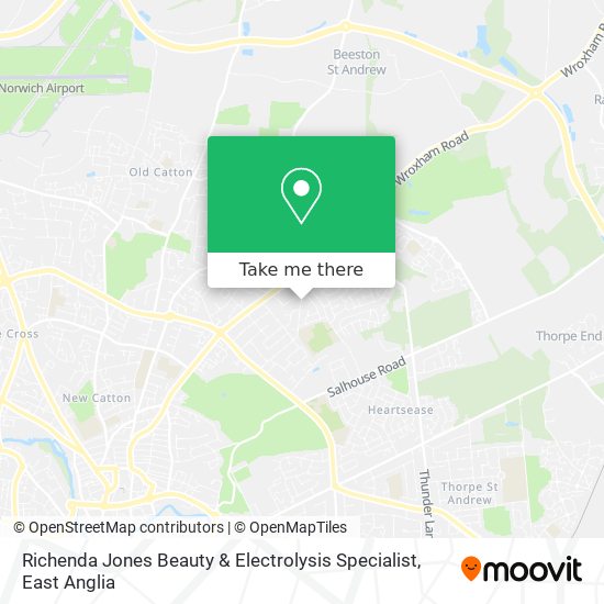 Richenda Jones Beauty & Electrolysis Specialist map