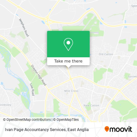 Ivan Page Accountancy Services map