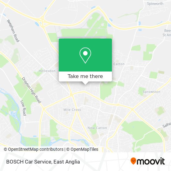 BOSCH Car Service map