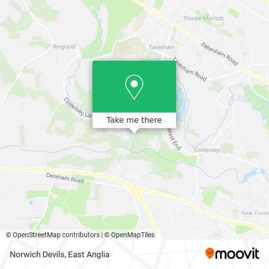 Norwich Devils map