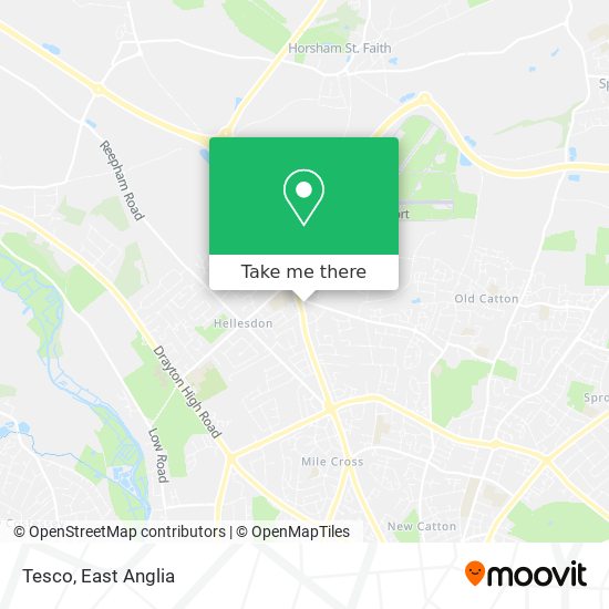 Tesco map