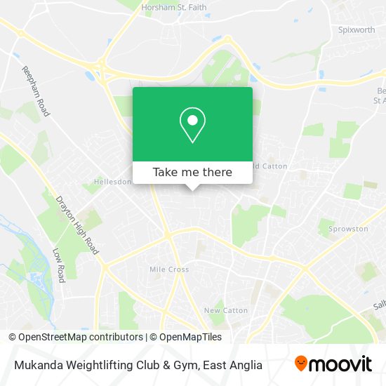 Mukanda Weightlifting Club & Gym map