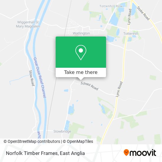 Norfolk Timber Frames map