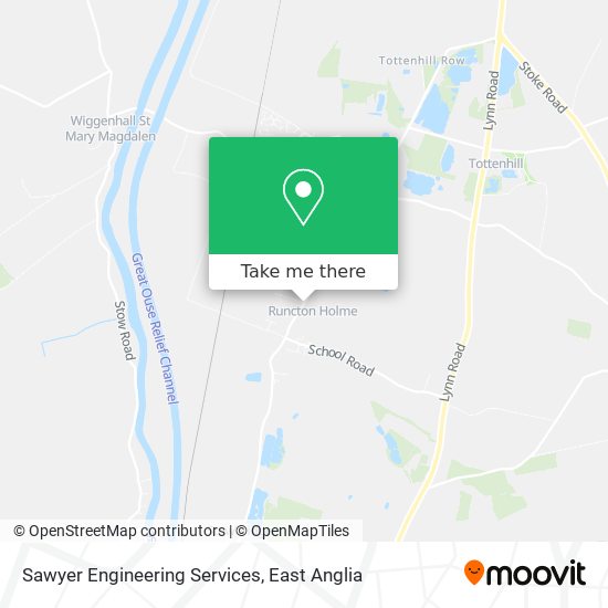 Sawyer Engineering Services map