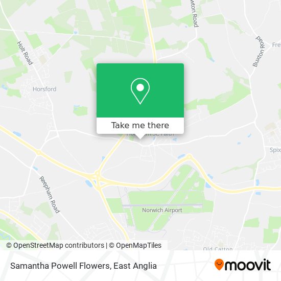 Samantha Powell Flowers map