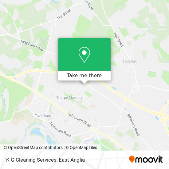 K G Cleaning Services map