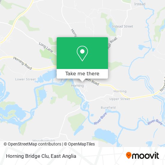 Horning Bridge Clu map