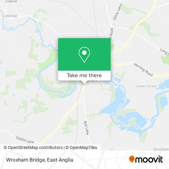 Wroxham Bridge map