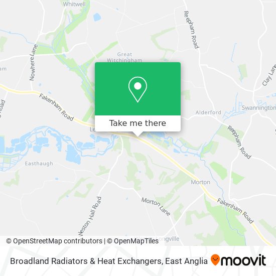 Broadland Radiators & Heat Exchangers map