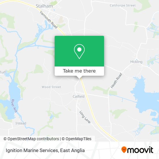 Ignition Marine Services map