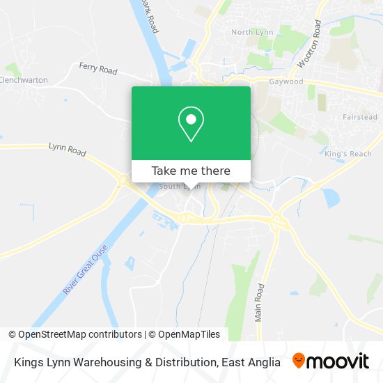 Kings Lynn Warehousing & Distribution map