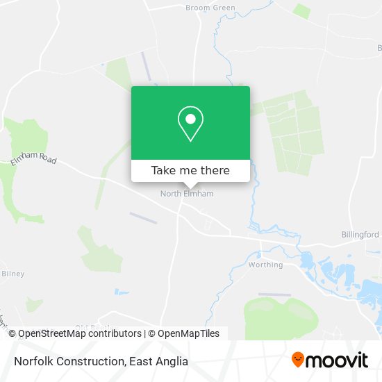 Norfolk Construction map