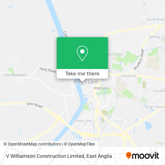V Williamson Construction Limited map