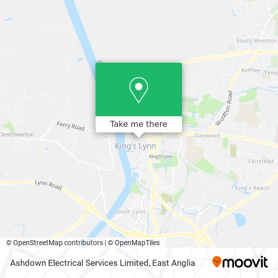 Ashdown Electrical Services Limited map