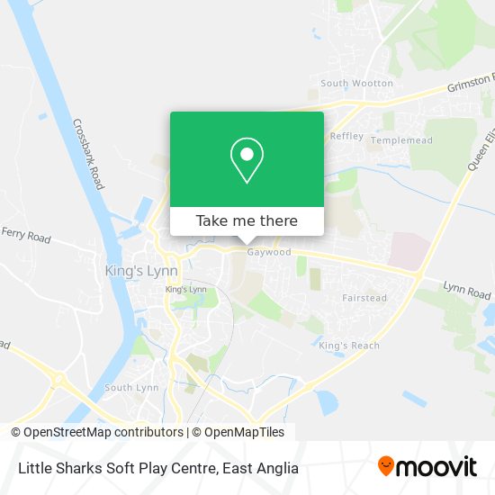 Little Sharks Soft Play Centre map