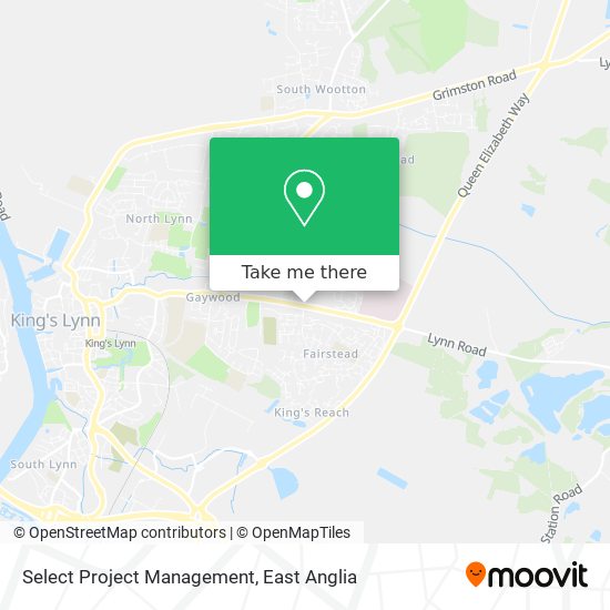 Select Project Management map