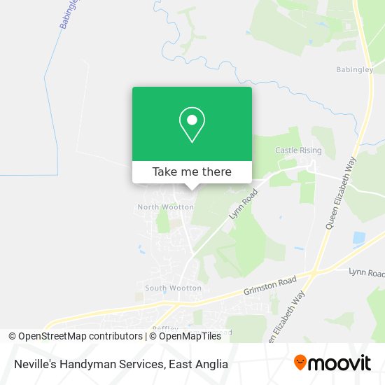 Neville's Handyman Services map