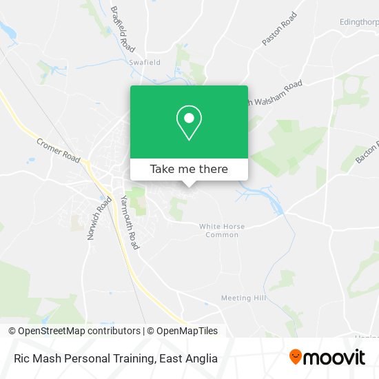 Ric Mash Personal Training map