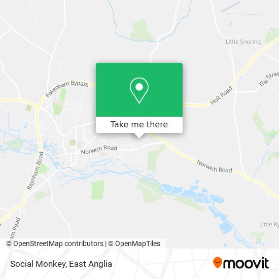 Social Monkey map